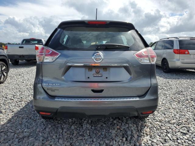 KNMAT2MT9GP612145 - 2016 NISSAN ROGUE S GRAY photo 6