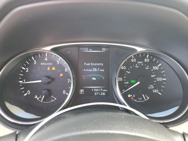 KNMAT2MT9GP612145 - 2016 NISSAN ROGUE S GRAY photo 9