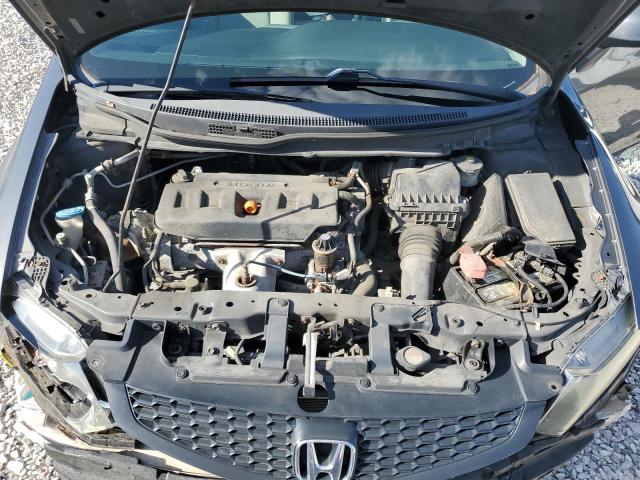 2HGFG3B50CH506090 - 2012 HONDA CIVIC LX GRAY photo 11