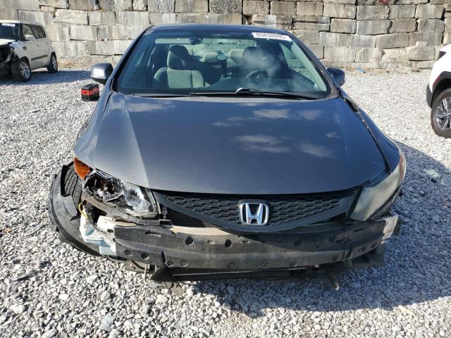 2HGFG3B50CH506090 - 2012 HONDA CIVIC LX GRAY photo 5