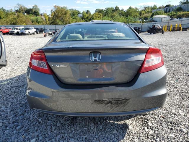 2HGFG3B50CH506090 - 2012 HONDA CIVIC LX GRAY photo 6