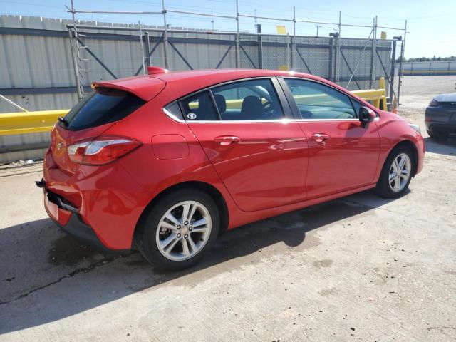 3G1BE6SMXHS525903 - 2017 CHEVROLET CRUZE LT RED photo 3