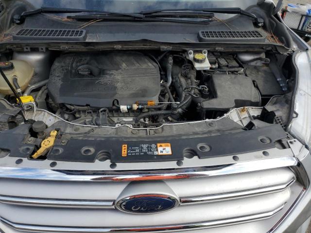 1FMCU9GD6JUD40564 - 2018 FORD ESCAPE SE SILVER photo 11