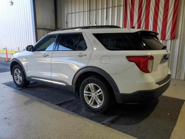 1FMSK8DH6MGC32144 - 2021 FORD EXPLORER XLT 白色 照片 2