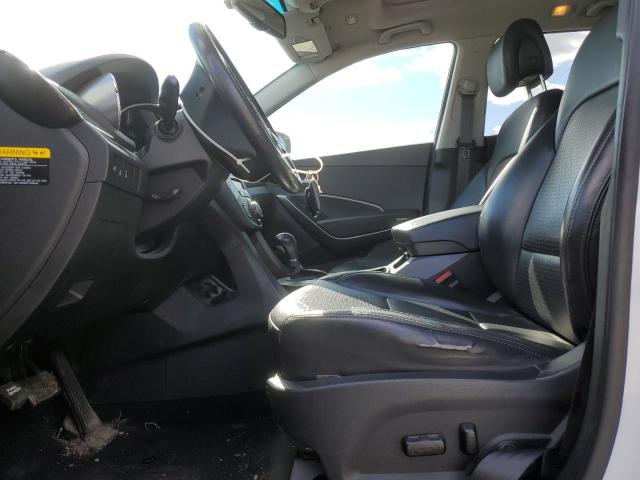 5XYZUDLA8EG174231 - 2014 HYUNDAI SANTA FE S WHITE photo 7