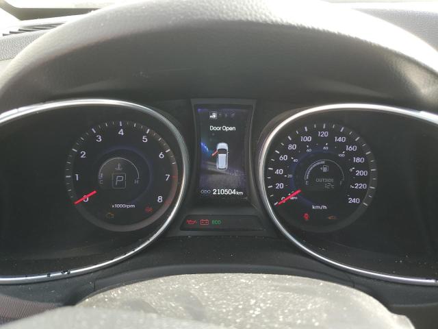 5XYZUDLA8EG174231 - 2014 HYUNDAI SANTA FE S WHITE photo 9