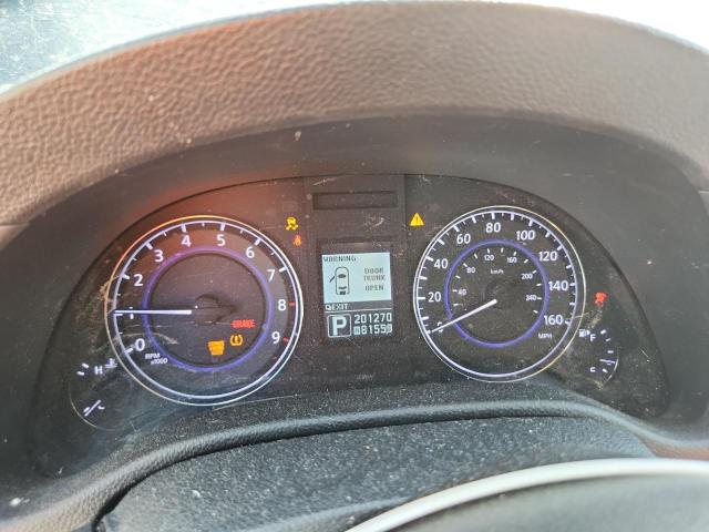 JN1CV6AP8CM625128 - 2012 INFINITI G37 BASE ლურჯი ფოტო 9