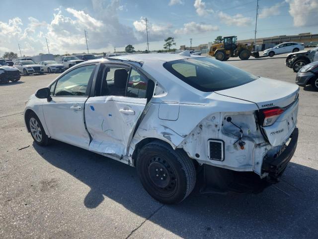 JTDEPMAEXMJ173950 - 2021 TOYOTA COROLLA LE Biały zdjęcie 2