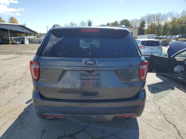 1FM5K8D83HGD08924 - 2017 FORD EXPLORER XLT Grau Foto 6
