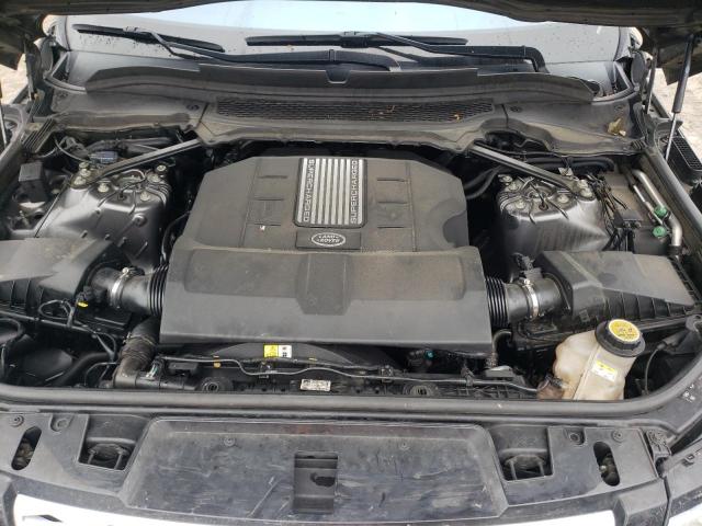 SALWR2VF5GA646270 - 2016 LAND ROVER RANGE ROVE HSE GRAY photo 12