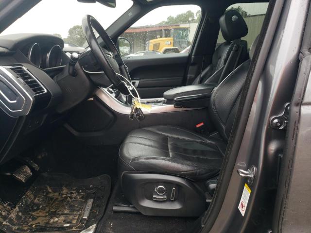 SALWR2VF5GA646270 - 2016 LAND ROVER RANGE ROVE HSE GRAY photo 7