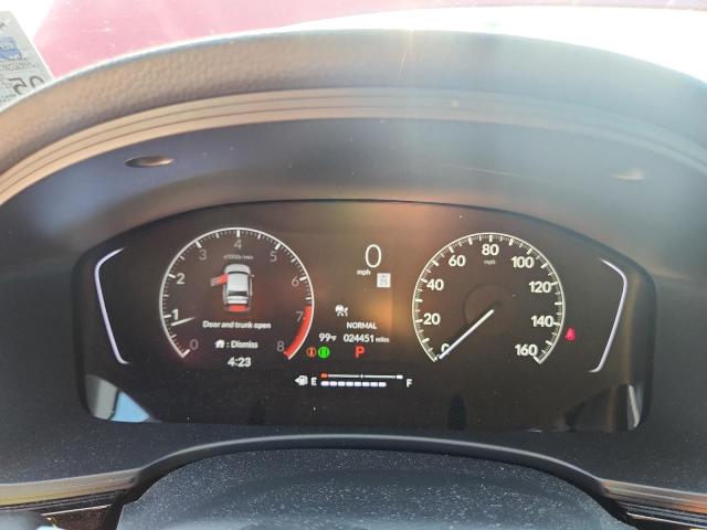 2HGFE2F58RH589867 - 2024 HONDA CIVIC SPORT RED photo 9