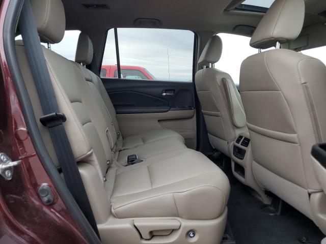 5FNYF6H55HB057263 - 2017 HONDA PILOT EXL მუქწითელი ფოტო 11