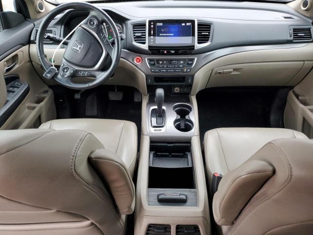 5FNYF6H55HB057263 - 2017 HONDA PILOT EXL მუქწითელი ფოტო 8