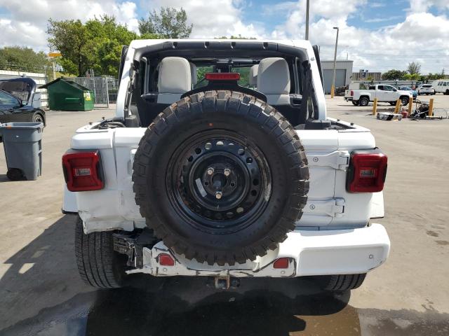 1C4HJXEN6MW851686 - 2021 JEEP WRANGLER U SAHARA თეთრი ფოტო 6