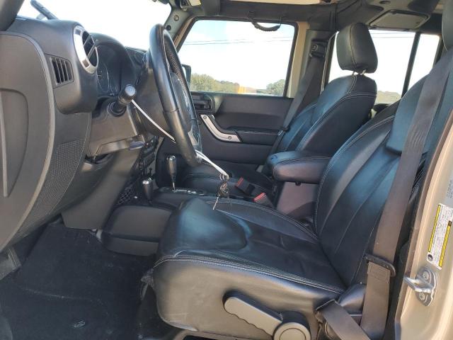 1C4HJWEG6HL696320 - 2017 JEEP WRANGLER U SAHARA TAN photo 7