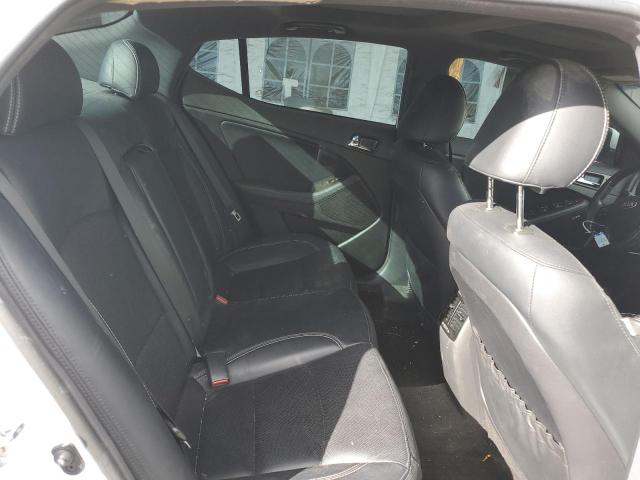 5XXGR4A65DG168980 - 2013 KIA OPTIMA SX Սպիտակ լուսանկար 10