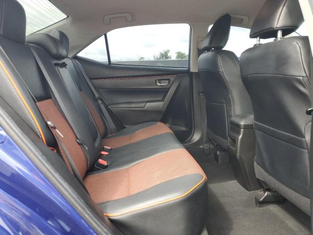 5YFBURHE9JP792786 - 2018 TOYOTA COROLLA L BLUE photo 10