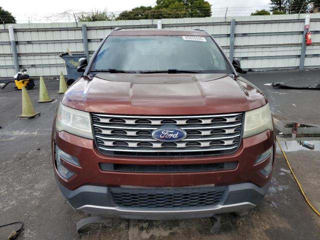 1FM5K7D89GGA60770 - 2016 FORD EXPLORER XLT Қызғылт сары фото 5