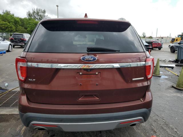 1FM5K7D89GGA60770 - 2016 FORD EXPLORER XLT Қызғылт сары фото 6