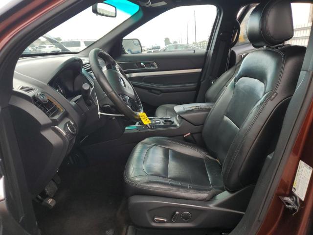 1FM5K7D89GGA60770 - 2016 FORD EXPLORER XLT Қызғылт сары фото 7