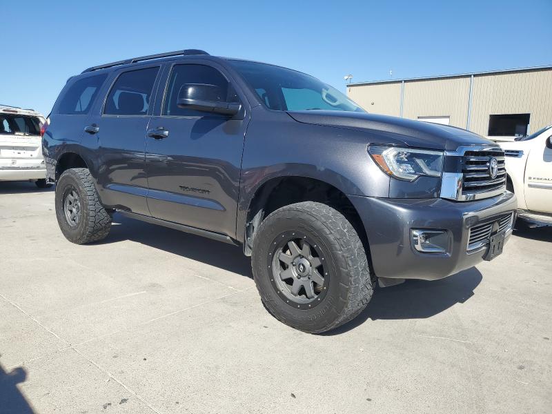 5TDBY5G11JS158472 - 2018 TOYOTA SEQUOIA SR5 灰色 照片 4