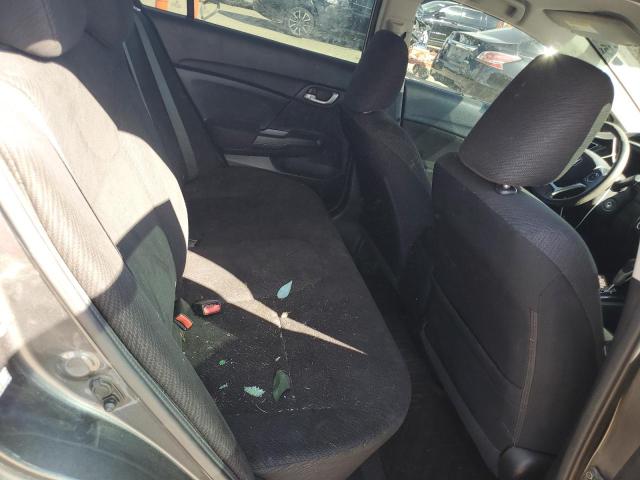 2HGFB2F56DH504722 - 2013 HONDA CIVIC LX CHARCOAL photo 10
