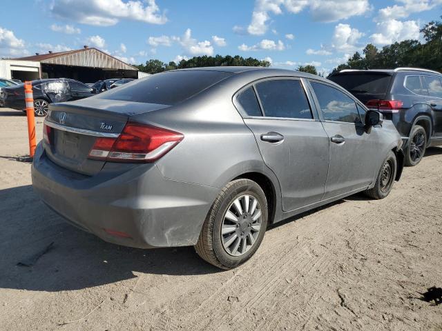 2HGFB2F56DH504722 - 2013 HONDA CIVIC LX CHARCOAL photo 3