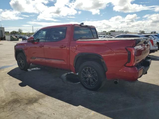 5TFNA5DB3NX030474 - 2022 TOYOTA TUNDRA CREWMAX PLATINUM Qırmızı foto 2