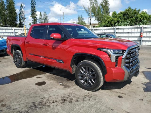 5TFNA5DB3NX030474 - 2022 TOYOTA TUNDRA CREWMAX PLATINUM Qırmızı foto 4