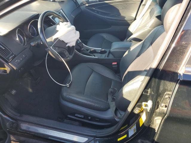 5NPEC4AC8BH260195 - 2011 HYUNDAI SONATA SE BLACK photo 7