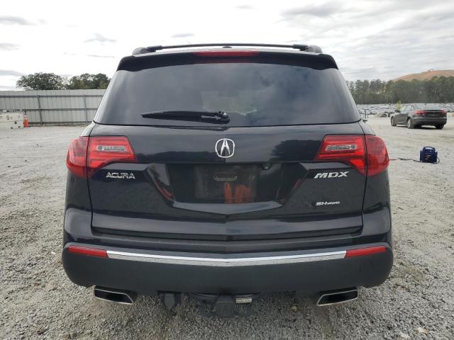 2HNYD2H56BH527195 - 2011 ACURA MDX ADVANCE BLACK photo 6