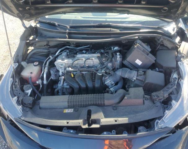 JTDEPMAE6MJ188171 - 2021 TOYOTA COROLLA LE Черный фото 11