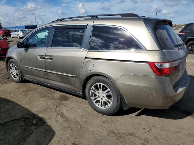 5FNRL5H62CB100515 - 2012 HONDA ODYSSEY EXL Золотой фото 2