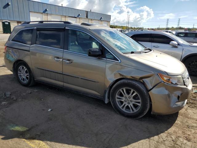 5FNRL5H62CB100515 - 2012 HONDA ODYSSEY EXL Золотой фото 4