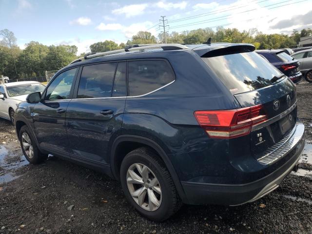 1V2LR2CA5JC523659 - 2018 VOLKSWAGEN ATLAS SE Синий фото 2