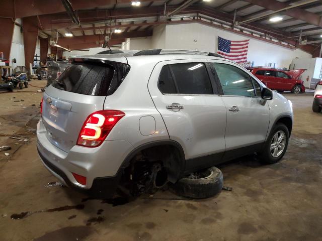 KL7CJPSB4KB862479 - 2019 CHEVROLET TRAX 1LT ვერცხლისფერი ფოტო 3