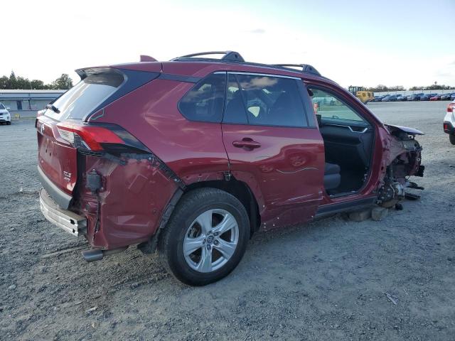 2T3P1RFV4KW024321 - 2019 TOYOTA RAV4 XLE Burgund zdjęcie 3