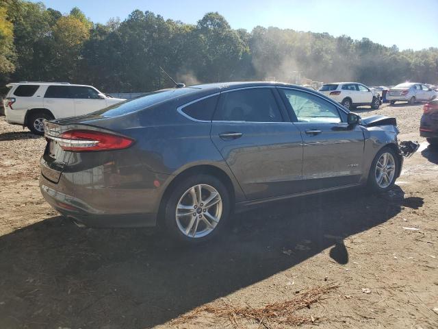 3FA6P0LU3JR159915 - 2018 FORD FUSION SE HYBRID Գրաֆիտ լուսանկար 3