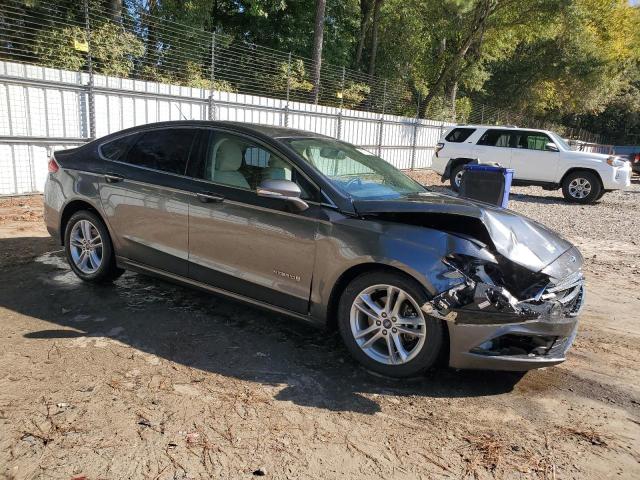 3FA6P0LU3JR159915 - 2018 FORD FUSION SE HYBRID Գրաֆիտ լուսանկար 4