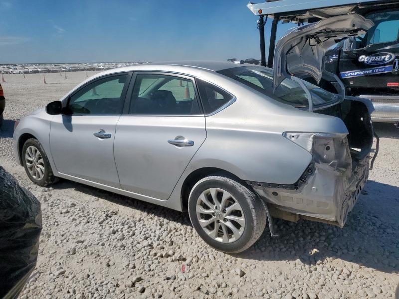 3N1AB7AP0KL615255 - 2019 NISSAN SENTRA S Plata foto 2