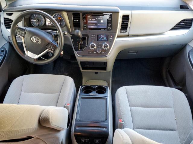 5TDKZ3DC7KS987099 - 2019 TOYOTA SIENNA LE Սպիտակ լուսանկար 8