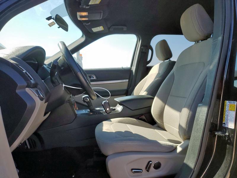 1FM5K7D82JGA69608 - 2018 FORD EXPLORER XLT BLACK photo 7
