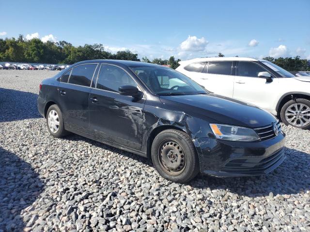 3VW1K7AJ7FM346371 - 2015 VOLKSWAGEN JETTA BASE BLACK photo 4