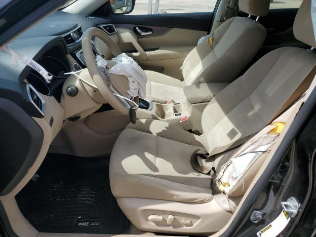 KNMAT2MTXFP520864 - 2015 NISSAN ROGUE S შავი ფოტო 7