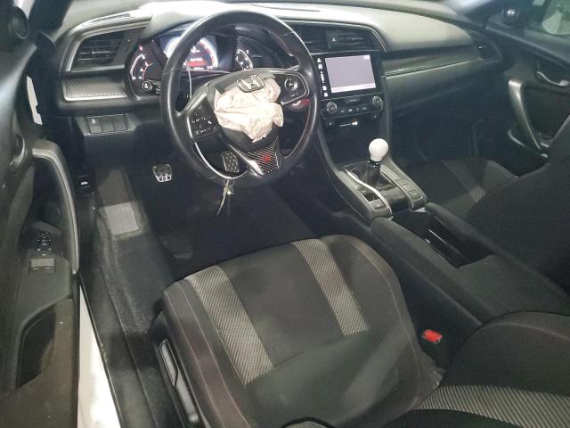 2HGFC3A52JH752343 - 2018 HONDA CIVIC SI أبيض صورة 8