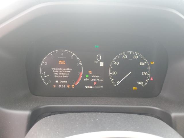 5FNRL6H66SB088910 - 2025 HONDA ODYSSEY EXL Графитовый фото 9