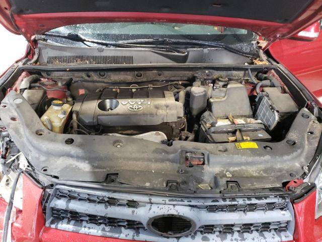 JTMRF4DV2A5033458 - 2010 TOYOTA RAV4 SPORT Rouge photo 12