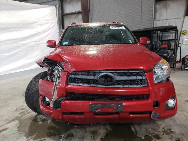 JTMRF4DV2A5033458 - 2010 TOYOTA RAV4 SPORT Rouge photo 5