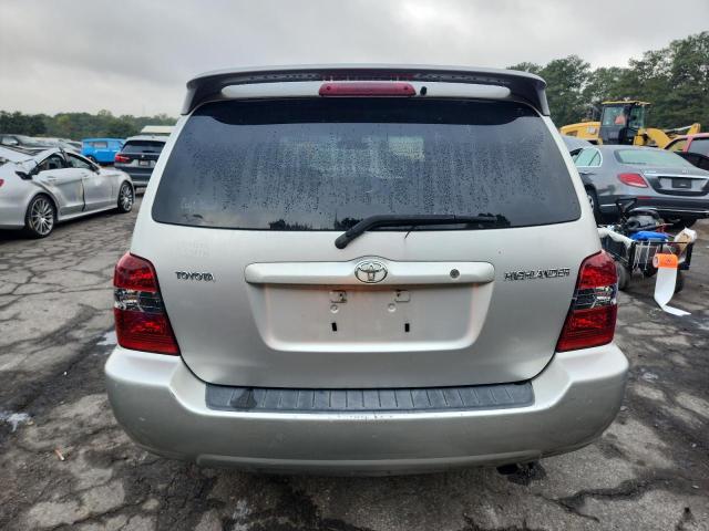 JTEGD21A470155968 - 2007 TOYOTA HIGHLANDER SILVER photo 6
